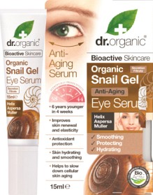 Bild på Dr Organic Snail Gel Eye Serum 15 ml