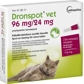 Bild på Dronspot vet spot-on lösning för stora katter 2 st