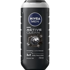 Bild på NIVEA MEN  Duschtvål Active Clean Shower Gel 250 ml