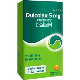 Bild på Dulcolax, suppositorium 10 mg 6 st