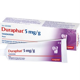 Bild på Duraphat, tandkräm 5 mg/g 1 x 51 gr
