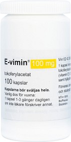 Bild på E-vimin, kapsel, mjuk 100 mg 100 st