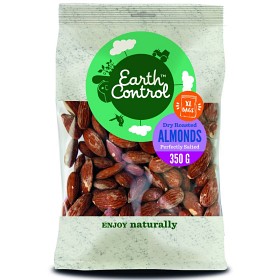 Bild på Earth Control Dry Roasted Almonds 350 g