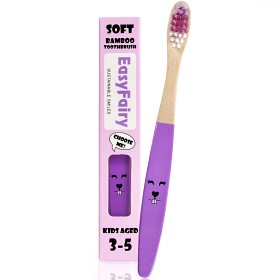 Bild på EasyFairy bambutandborste 3-5 år Purple