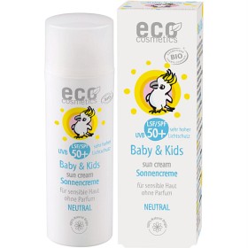 Bild på Eco Cosmetics Baby Solkräm Neutral 50+, 50 ml