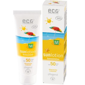 Bild på Eco Cosmetics Sollotion SPF 50 Oliv & Havtorn 125 ml