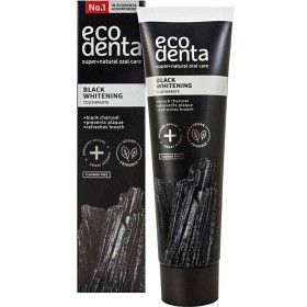 Bild på Ecodenta Black Whitening Charcoal Toothpaste (utan fluor) 100 ml