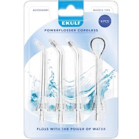 Bild på Ekulf PowerFlosser Premium 4-pack refill