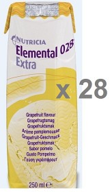 Bild på Elemental 028 Extra Liquid Grapefrukt 18 x 250 ml