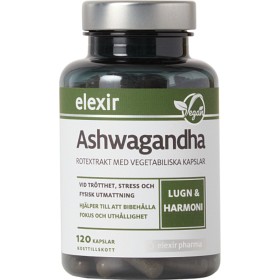 Bild på Elexir Ashwagandha 120 kapslar