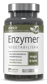 Bild på Elexir Enzymer 90 tabletter