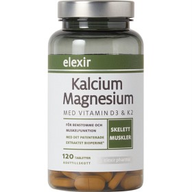 Bild på Elexir Kalcium Magnesium 120 tabletter