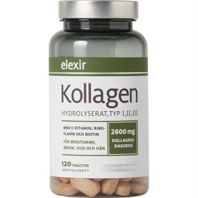 Bild på Elexir Kollagen hydrolyserat 120 tabletter