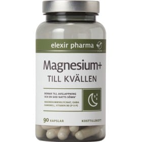 Bild på Elexir Pharma Magnesium+ Till kvällen, 90 kapslar