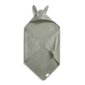 Bild på Elodie Hooded Towel Mineral Green Bunny