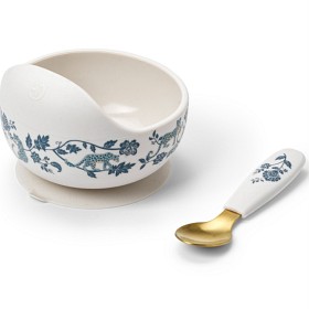 Bild på Elodie Silicone Bowl Set Garden Leo Toile