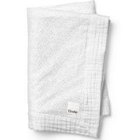 Bild på Elodie Soft Cotton Blanket Embroidery Anglaise