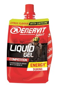 Bild på Enervit Sport Liquid Gel Koffein Citrus 60 ml