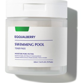 Bild på EQQUALBERRY Swimming Pool Toner Pads 220 ml, 70 st