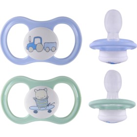 Bild på ESSKA Happy 4+m Silikon Blå 2-pack