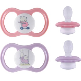 Bild på ESSKA Happy 4+m Silikon Rosa 2-pack