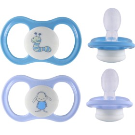 Bild på ESSKA Happy Glow 4+m Silikon Blå 2-pack