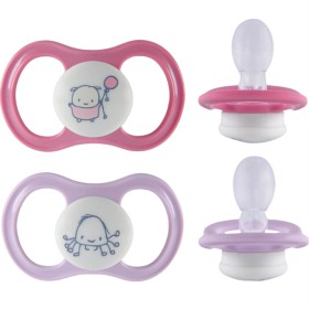 Bild på ESSKA Happy Glow 4+m Silikon Rosa 2-pack