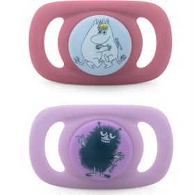 Bild på Esska Napp Chilla Silikon Mumin (Mumin dansar & Stinky) 4-36 månader