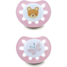 Bild på Esska Napp Classic Mini Silikon Teddy/Fjäril 0-6 månader