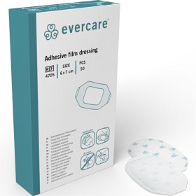Bild på Evercare transparent förband 6x7cm 50 st