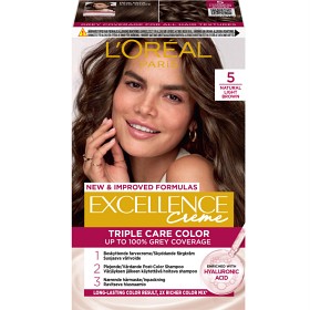 Bild på L'Oréal Paris Excellence Crème permanent hårfärg 5 Natural Light Brown