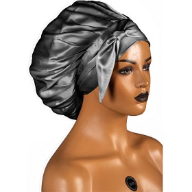 Bild på Fahlén of Sweden Silkesbonnet 19 momme, Silver (Space Bonnet)