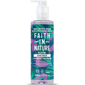Bild på Faith in Nature Hand Wash Lavender & Geranium 400 ml
