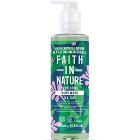 Bild på Faith in Nature Hand Wash Tea Tree 400 ml