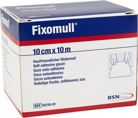 Bild på Fixomull självhäftande gasväv 10 cm x 10 m