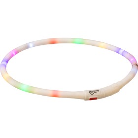 Bild på Trixie Flash Light Ring USB silikon, XS-XL: 70 cm/ø 10 mm, Multifärg