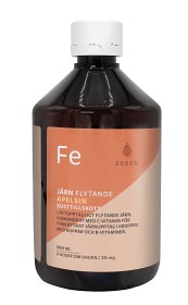 Bild på Zoeco Flytande Järn + Vitamin C 500 ml