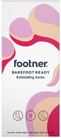Bild på Footner Barefoot Ready Exfoliating Socks 1 par