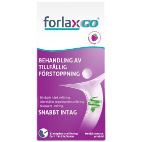 Bild på ForlaxGo mot tillfällig förstoppning, orala dospåsar 12 st