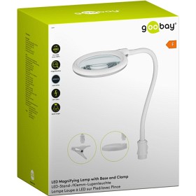 Bild på Goobay Förstoringsglas med LED-belysning och klämma