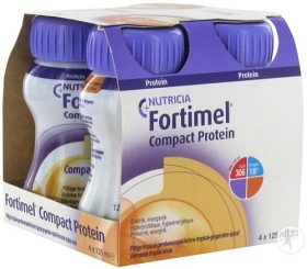 Bild på Fortimel Compact Protein Värmande tropisk smak 4 x 125 ml