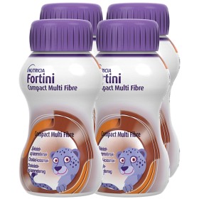 Bild på Fortini Compact Multi Fibre Choklad-Kola 4x125 ml