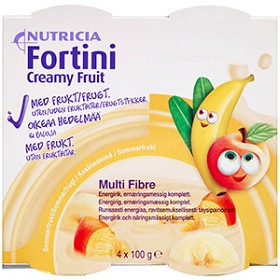 Bild på Fortini Creamy Fruit Sommarfrukt 4 x 100 g