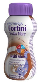 Bild på Fortini Multi Fibre, komplett barnkosttillägg, Choklad 200 ml