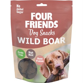 Bild på FourFriends Dog Snacks Wild Boar 200 g