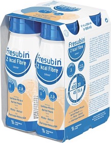 Bild på Fresubin 2 kcal fibre DRINK Aprikos/Persika 4 x 200 ml