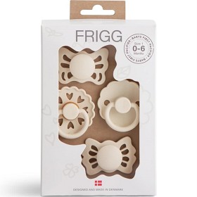 Bild på FRIGG Babys första napp Floral Heart (Cream) 4 st