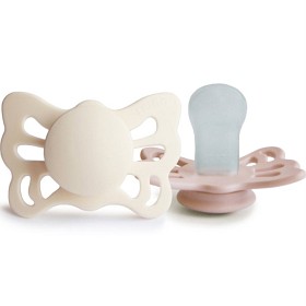 Bild på FRIGG Butterfly Anatomisk Silikon 2-pack (Cream/Blush)