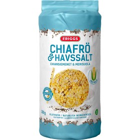 Bild på Friggs Majskakor Chiafrö & Havssalt 130 g