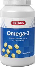 Bild på Friggs Omega-3 500 mg 160 kapslar
